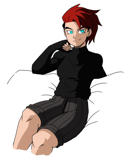 Tokiro, pose sentada